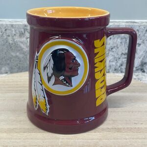 ViVintage Washington Redskins NFL Mug - Ceramic 3D Raised Logo - Burgundy/Gold